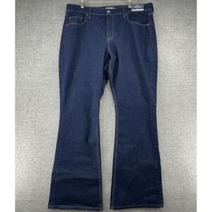 Abercrombie & Fitch The Bootcut Mid Rise Jeans Women Size 33 Blue Denim NEW